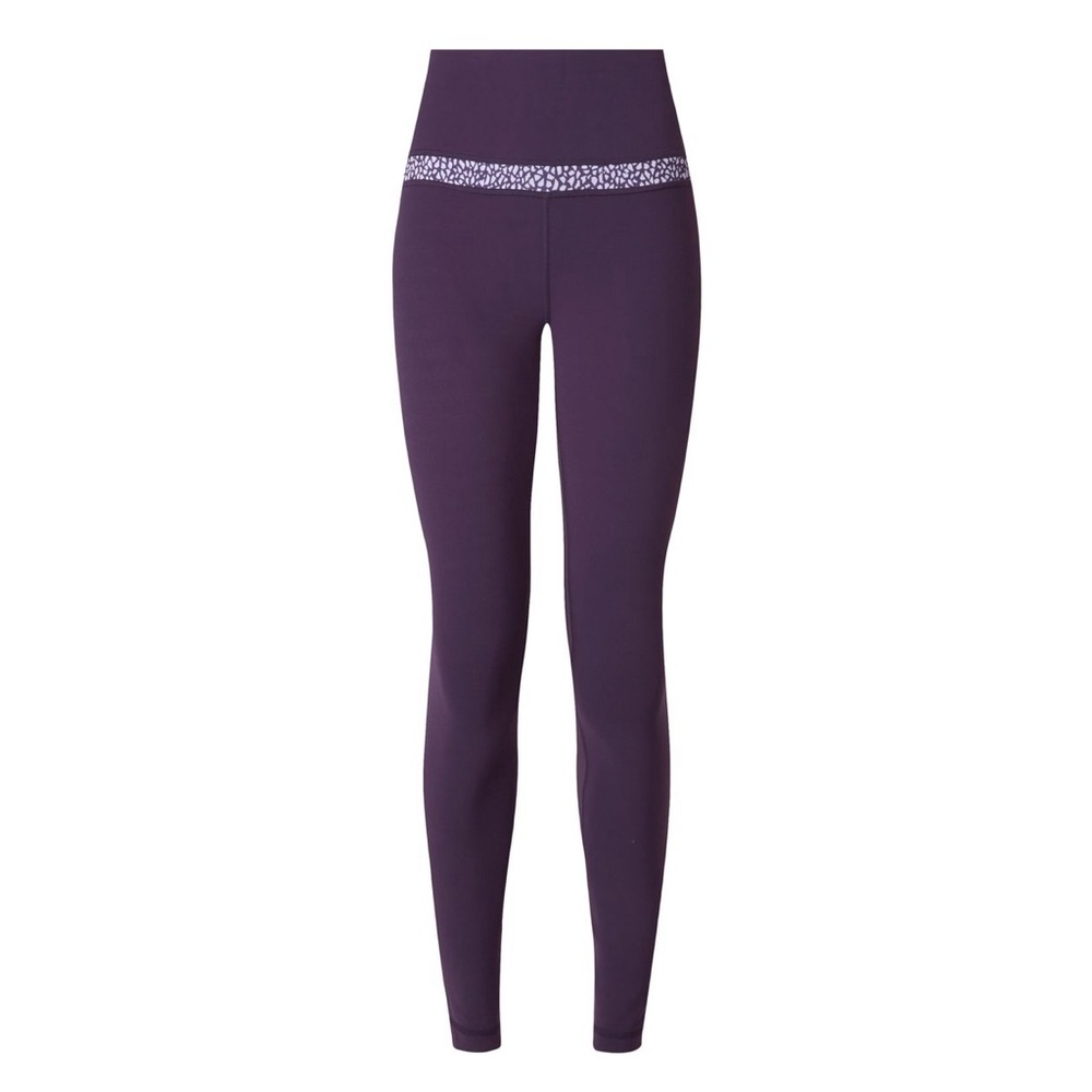 Align leggings and bra Deep Zinfandel Miss Mosaic Lilac Deep Zinfandel